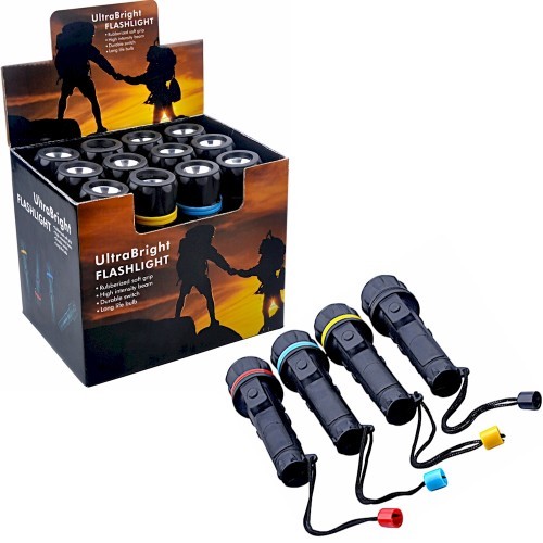12pc Bulk Wholesale LED Flashlights