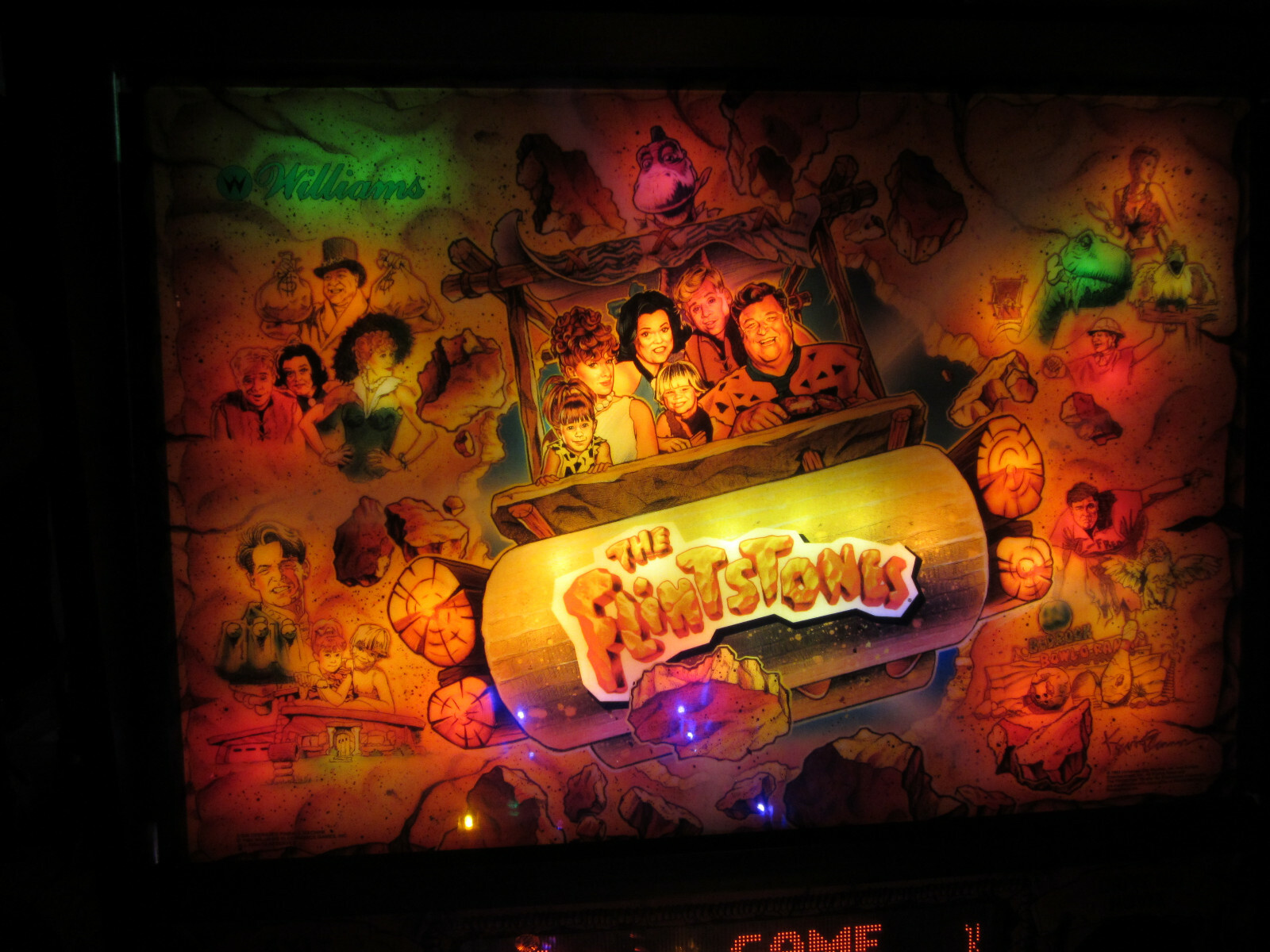 FLINTSTONES Complete LED Lighting Kit custom SUPER BRIGHT PINBALL LED KIT