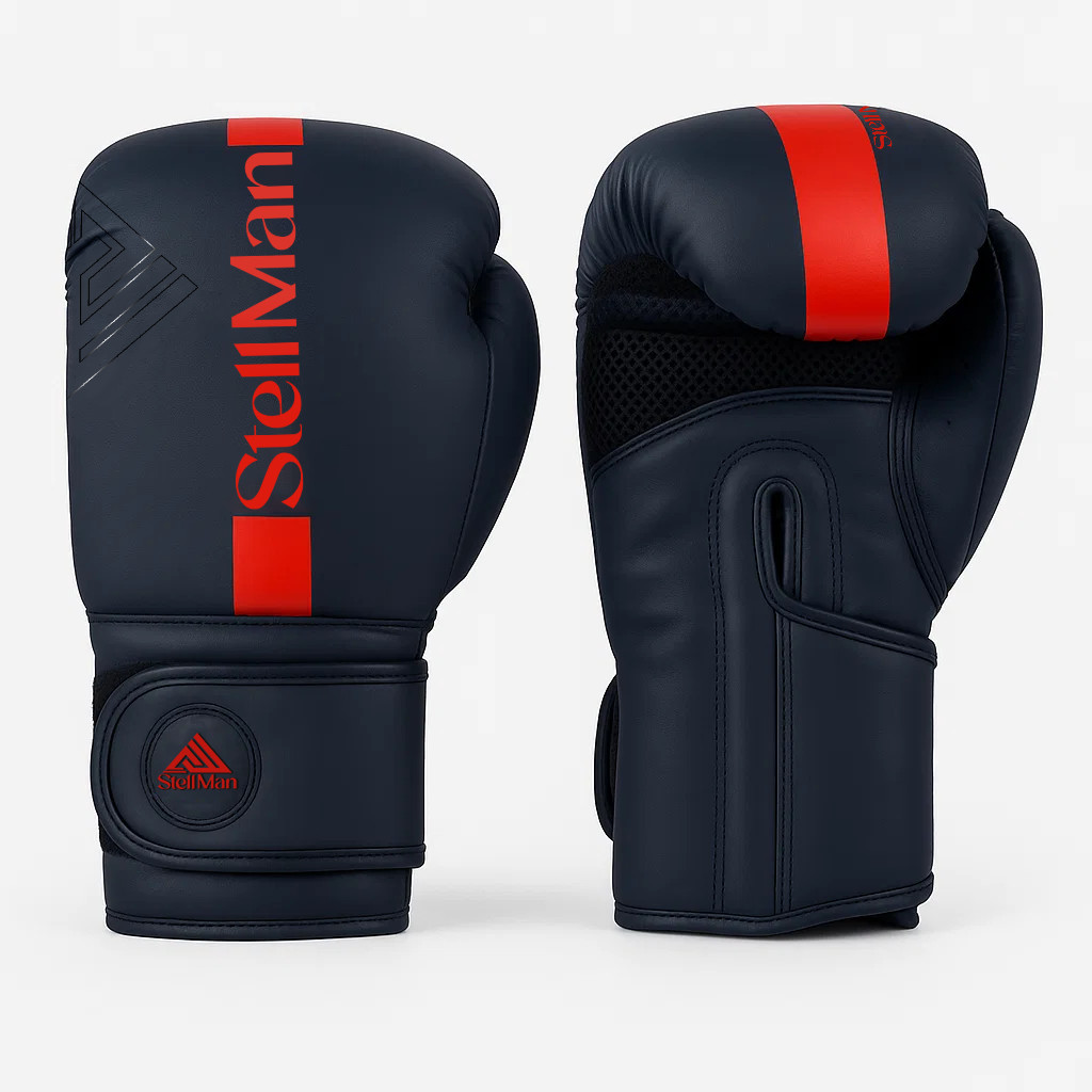 Stellmen Boxing Gloves Kickboxing Premium MMA Sparring Gloves Muay Thai USA Size