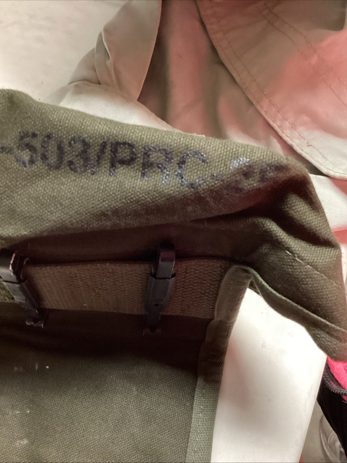 *US Army PRC-25/CW-503 Antenna Bag, NEW