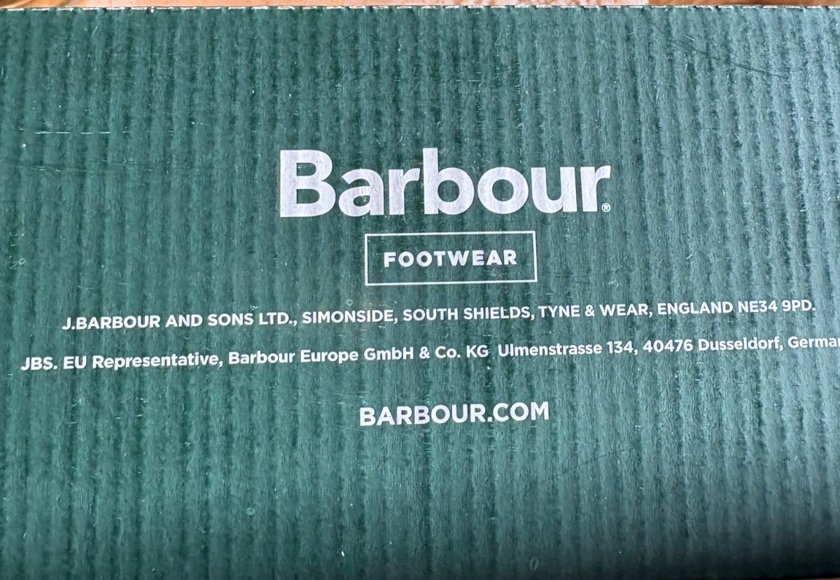 Men's Barbour Porterfield Slippers Size 9