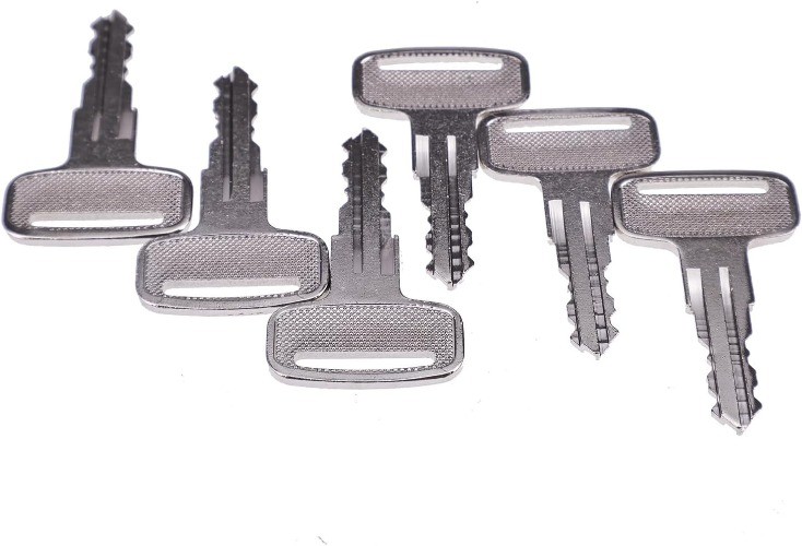 6PCS Ignition Keys 6896 Compatible with Zero