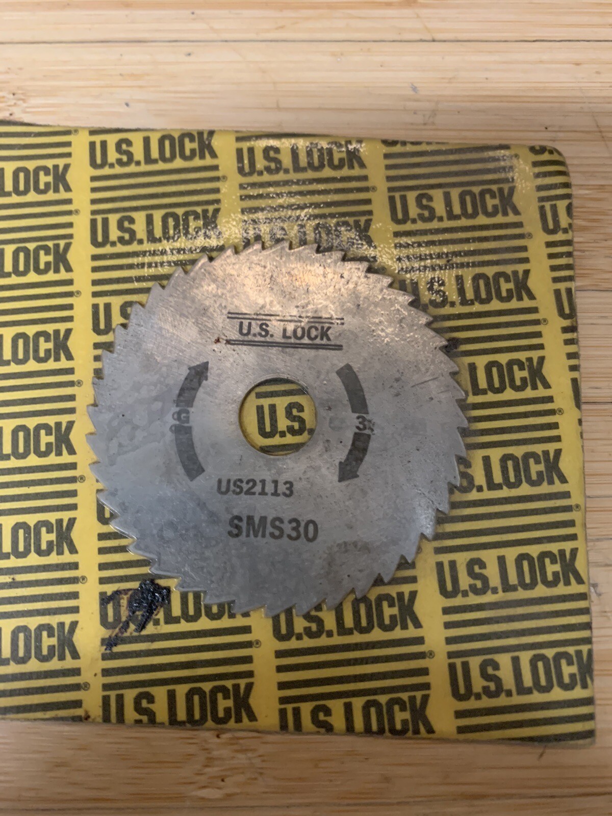 SMS30 in HSS Replacement Cutter Slotter fit for Ilco  Key Cutting Machine