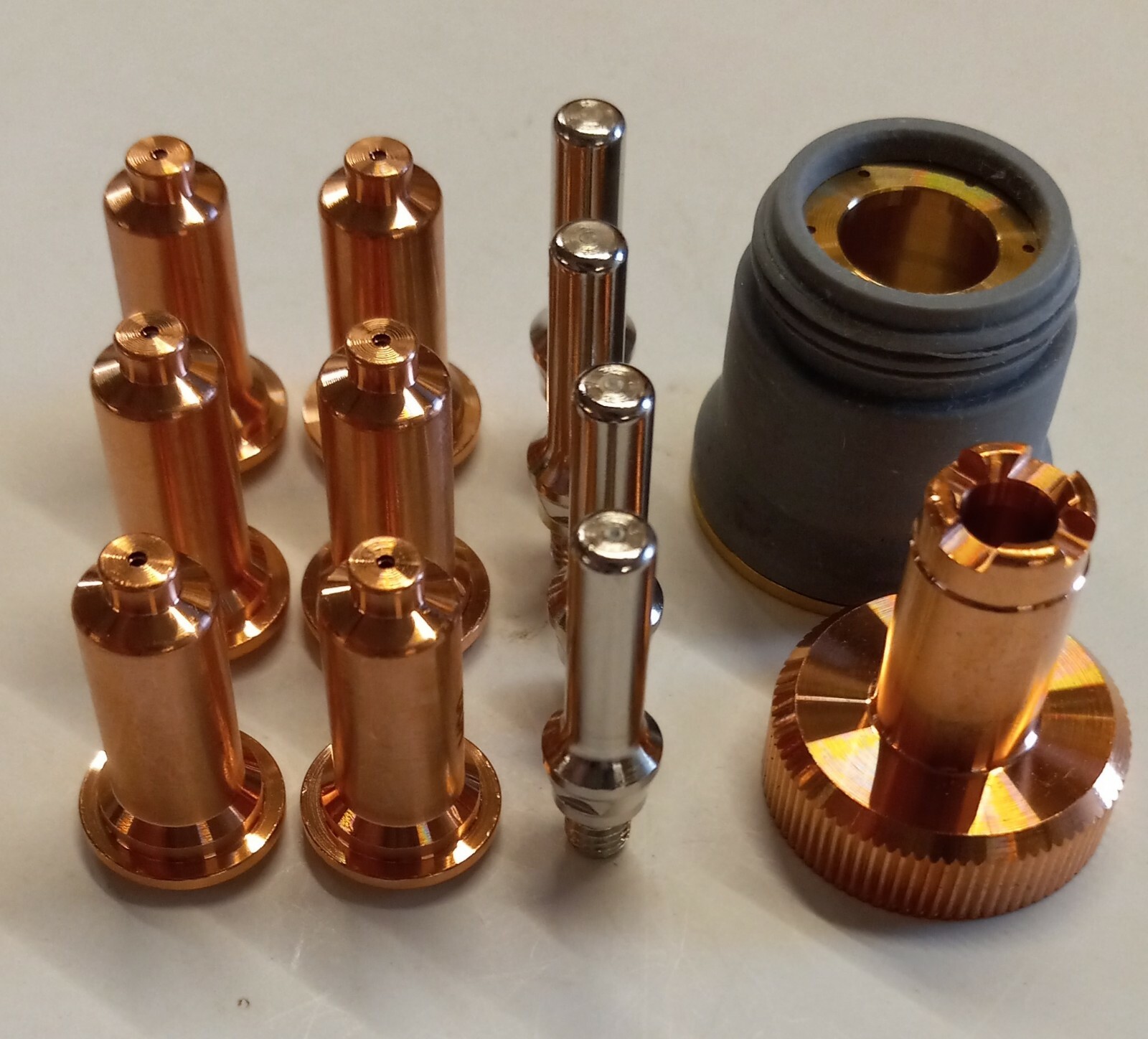 12PC LONG SHIELDED STARTER KIT FITS PRIMEWELD CUT 60 PLASMA CUTTER  IPT60 TORCH