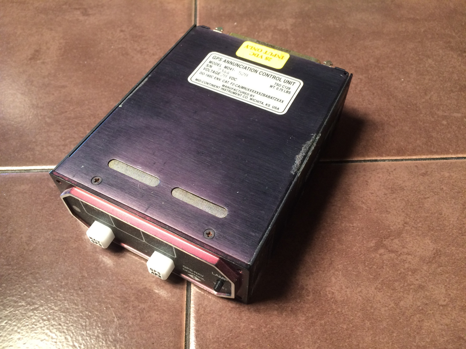 MD41-528 GPS Annunciator
