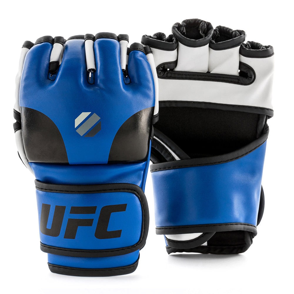 UFC Contender Open Palm MMA Training Gloves Blue