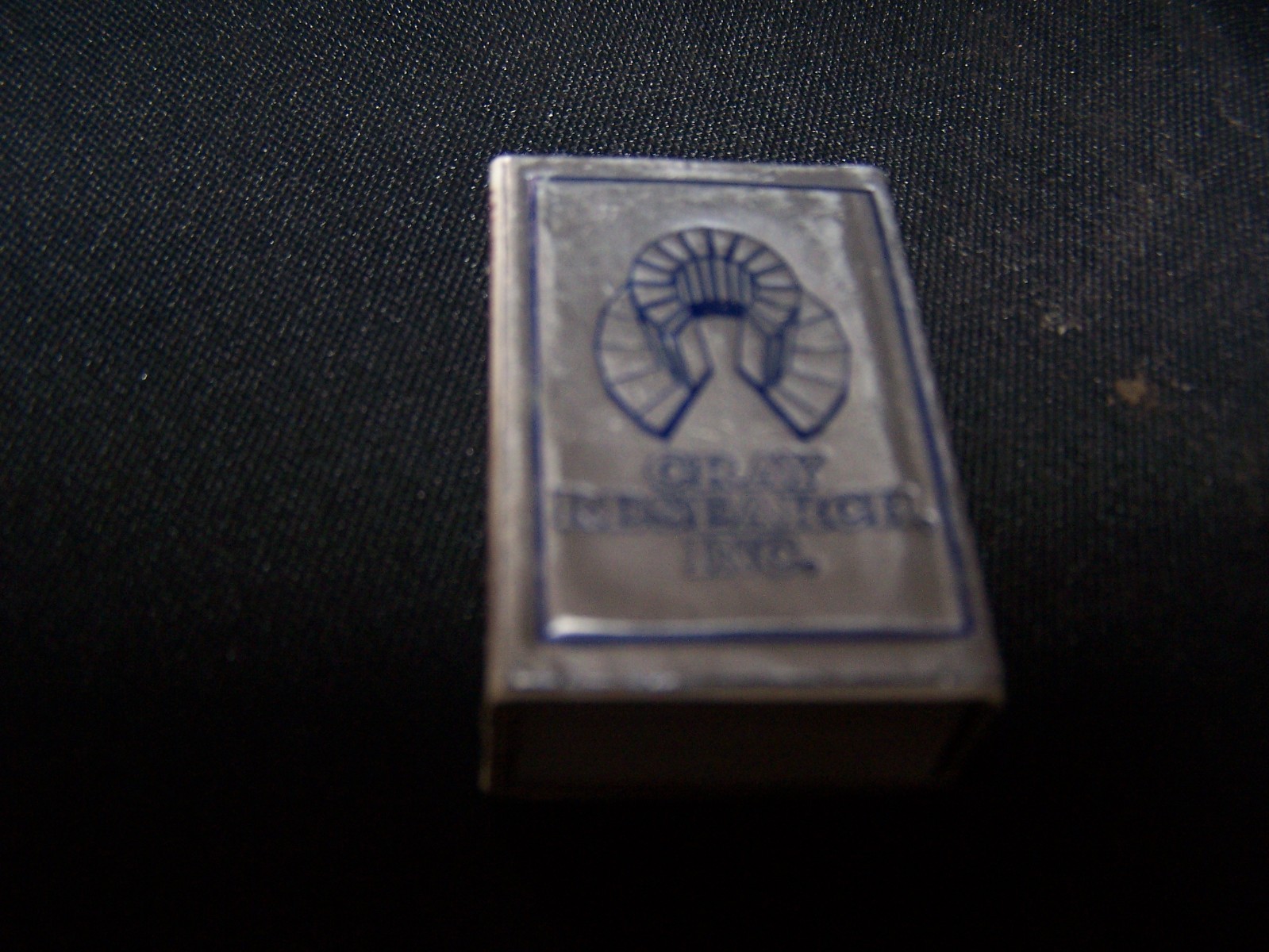 LAST ONE - Cray Research Small Matchbook box