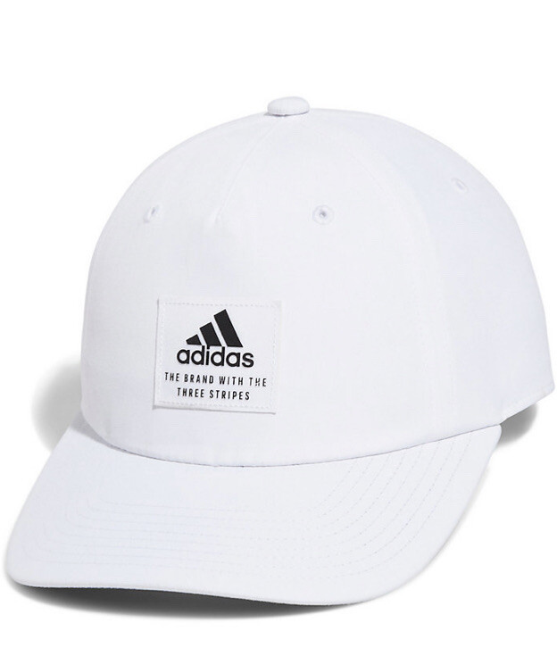 Men's adidas Premium Strapback Hat Adjustable Cooling White NEW