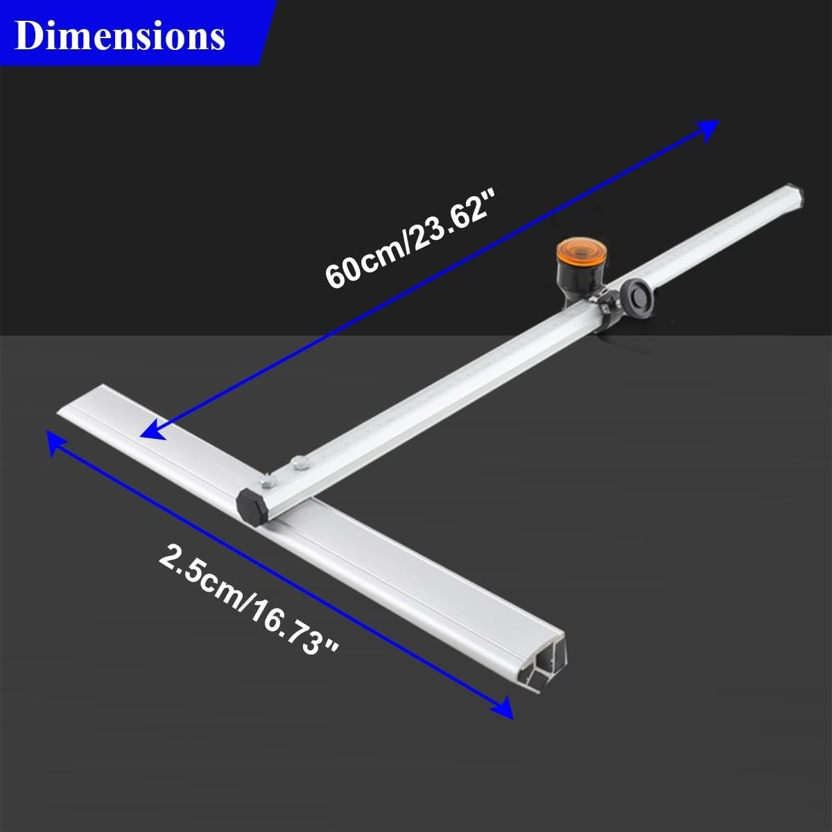 60cm T-Shaped Glass Cutting Tool,T Type Push Glass Cutter, Automatic Control ...