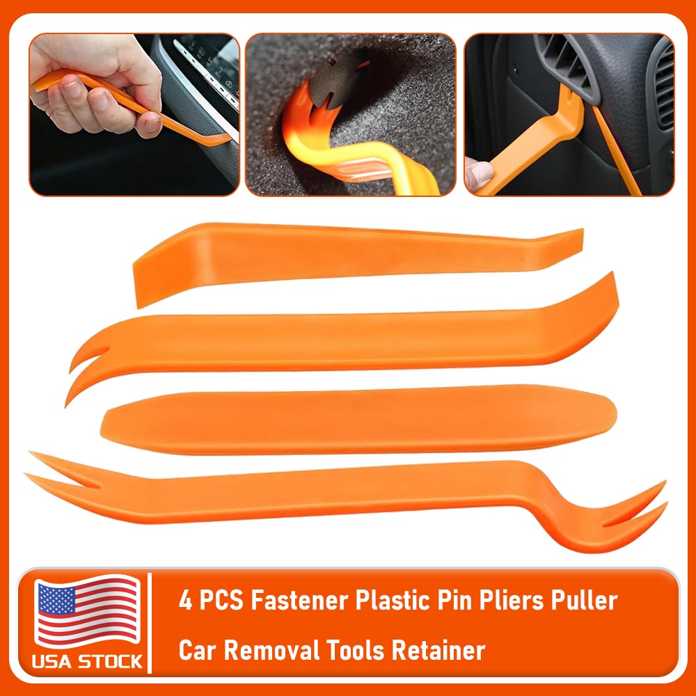 4PCS Car Trim Removal Tool Upholstery Dash Vehicle Dash Radio Audio Installer US