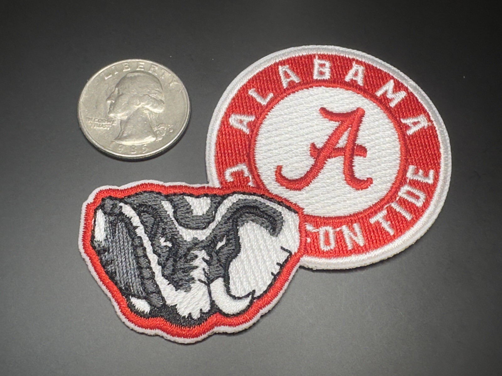 Alabama Crimson Tide Embroidered Iron On Patch