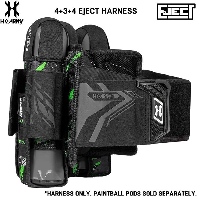 HK Army 4+3 Eject Paintball Harness Pod Pack - Electric