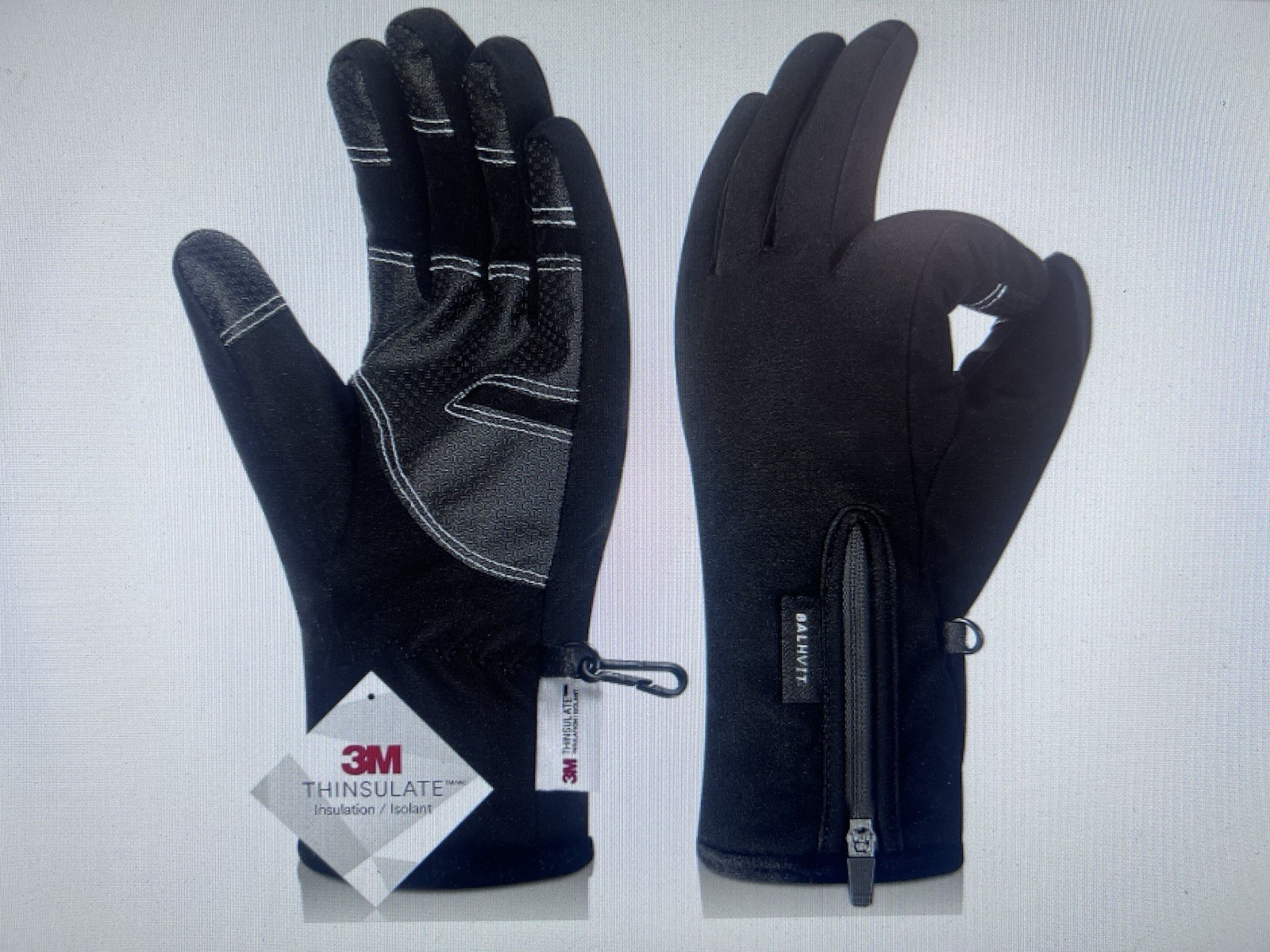 Waterproof Winter Gloves M Large Model 611 3M Balhvit