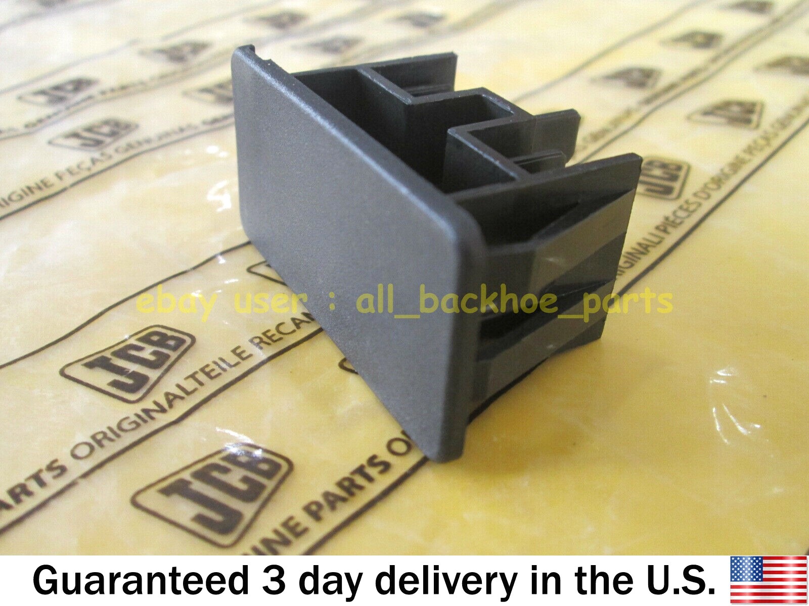 JCB BACKHOE - GENUINE JCB BLANK PANEL SWITCH (PART NO. 701/80265)