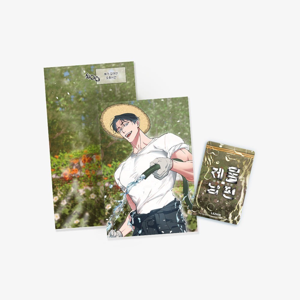 Webtoon MD [ Swallow You Whole 제물남편 ] Water Sensitive Postcard Set (JMEE558)