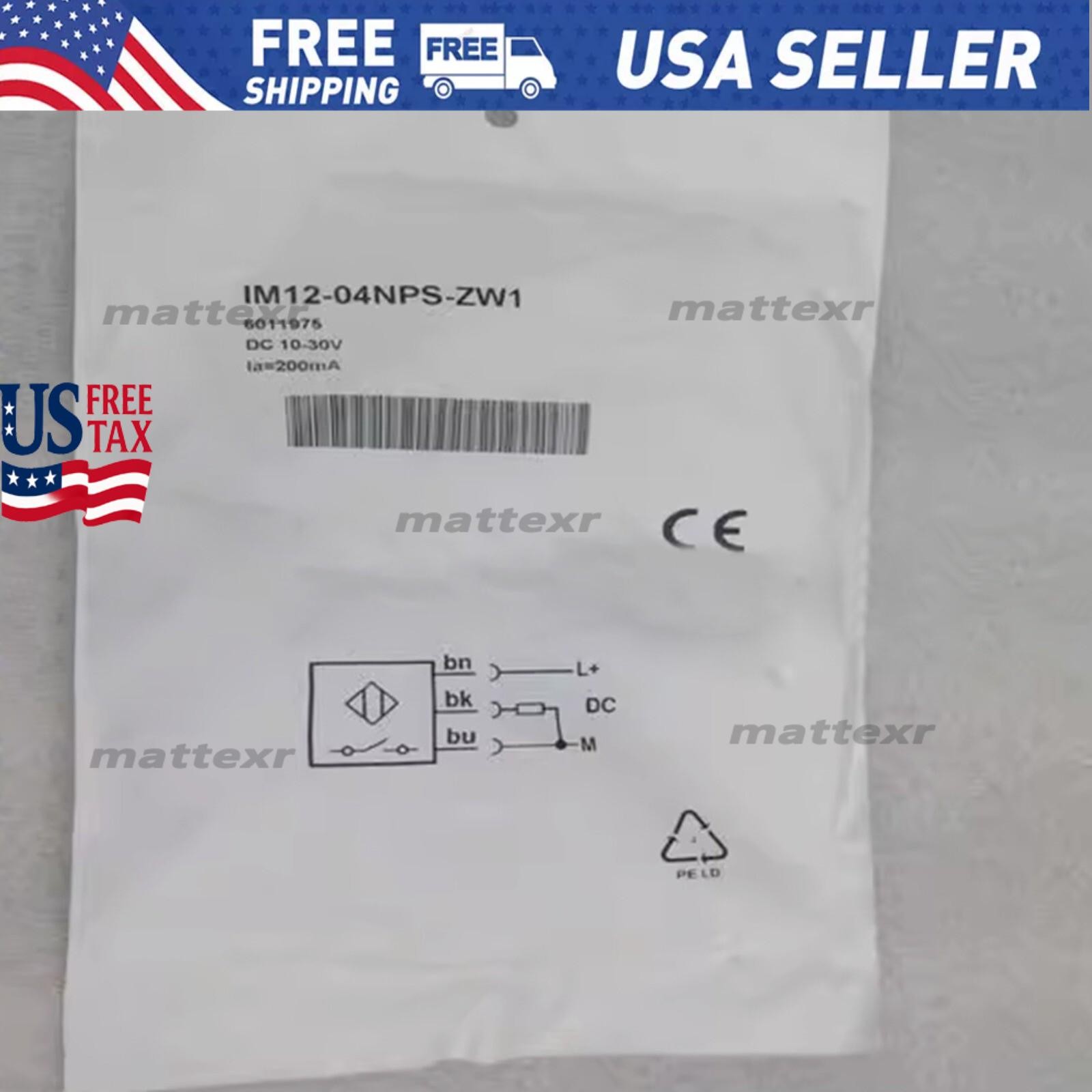 New SICK IM1204NPSZW1 6011975 IM12-04NPS-ZW1 Proximity Switch Sensor