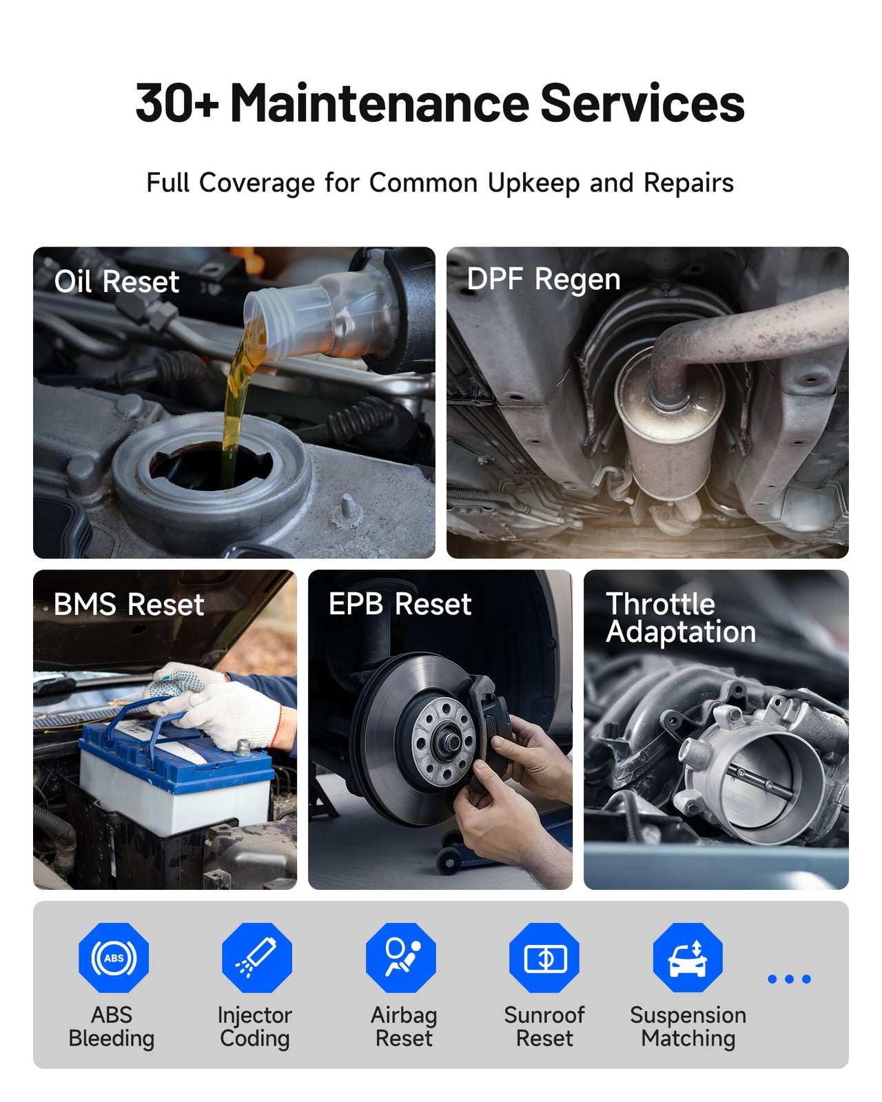TOPDON Topscan Master Code Reader Car Diagnostic Tool All System OBD2 Scanner