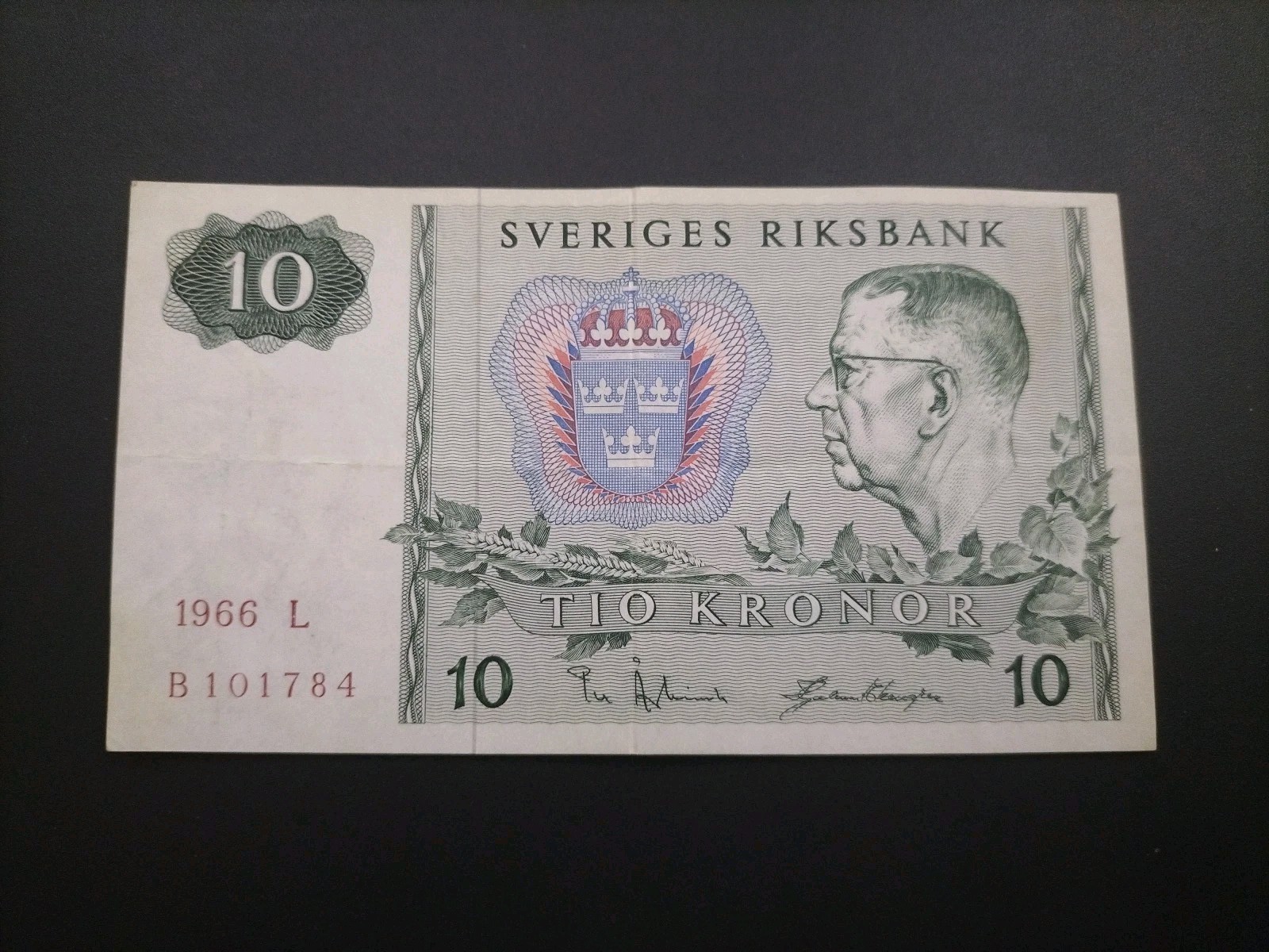 Sweden 10 Kronor 1966