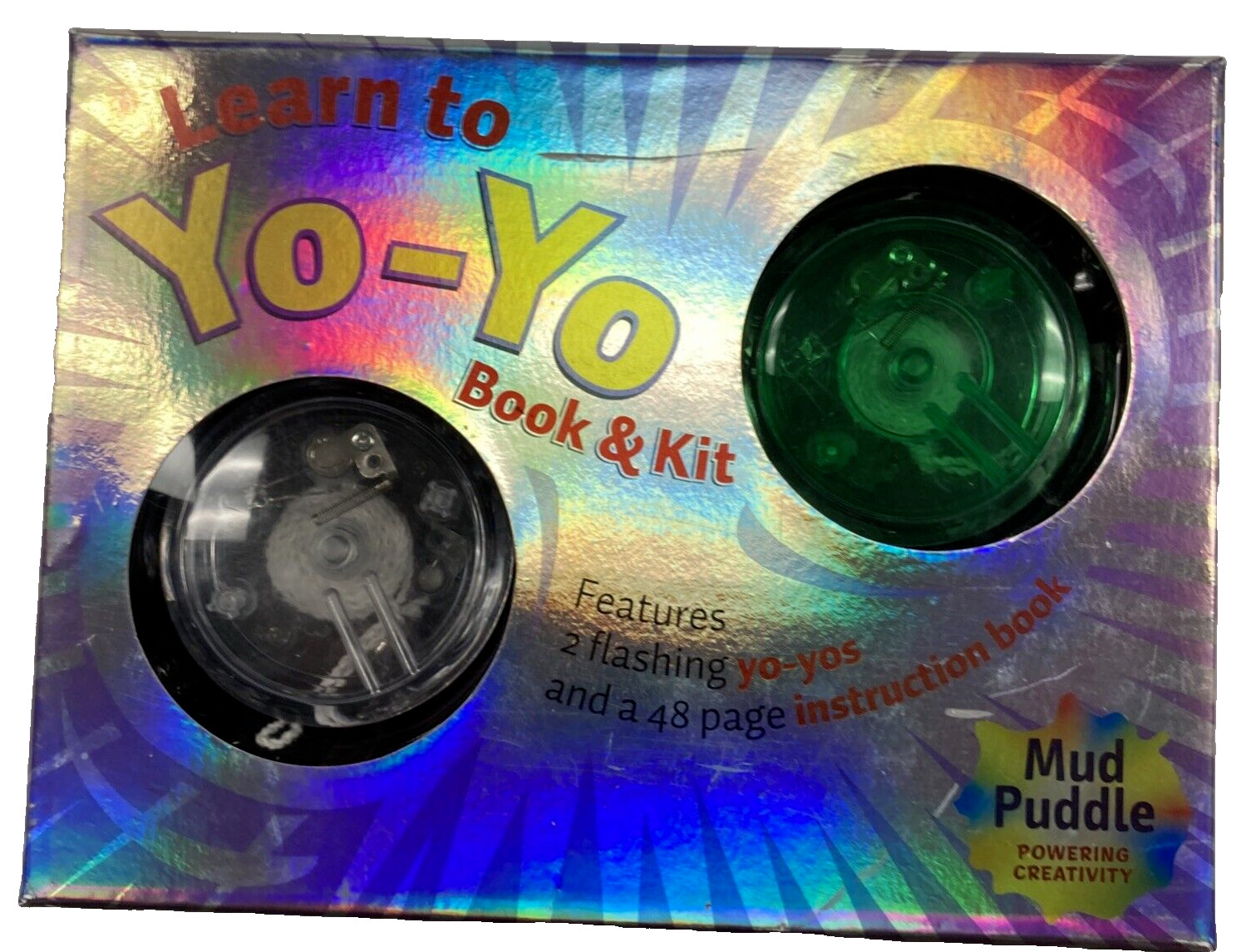 Learn to Yo-Yo Kit Including 2 Flashing Yo-Yo’s and the Learn To Yo-Yo Book