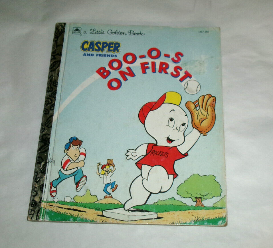a Little Golden Book BOO-O-S On First