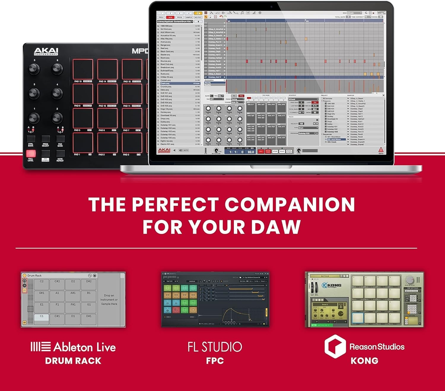 Akai Professional Mpd218 - Production Software Included