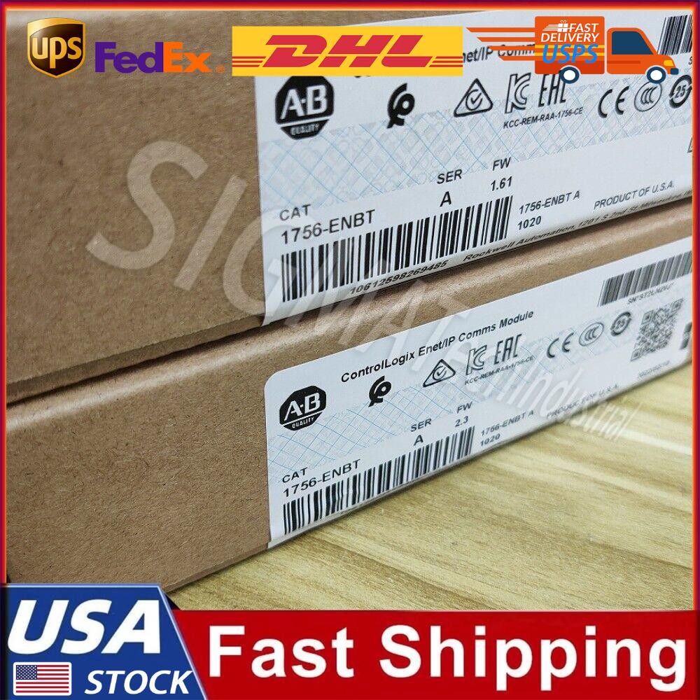 Sealed AB 1756-ENBT SER A ControlLogix EtherNet/IP Module 1756ENBT USA
