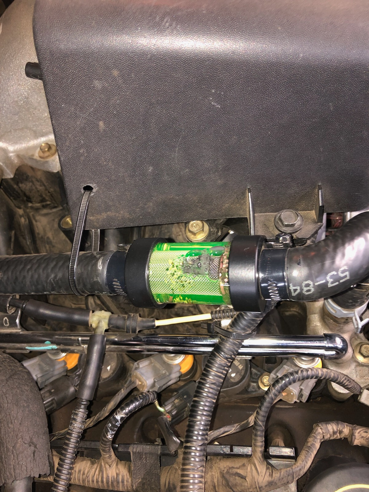Inline Heater Core Coolant Filter & Inspection System 5/8" VE-Labs CIFS-1 CFIS-1