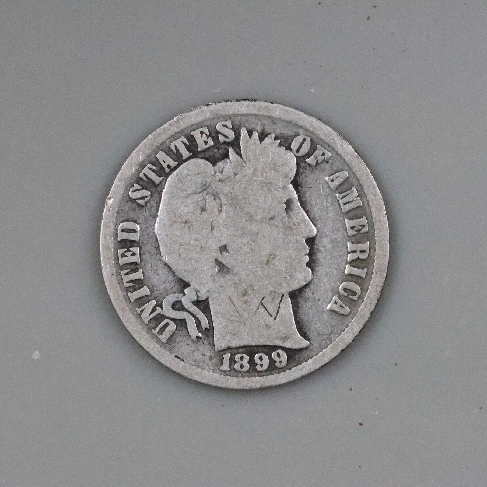 1899 Barber Dime 10C - Philadelphia
