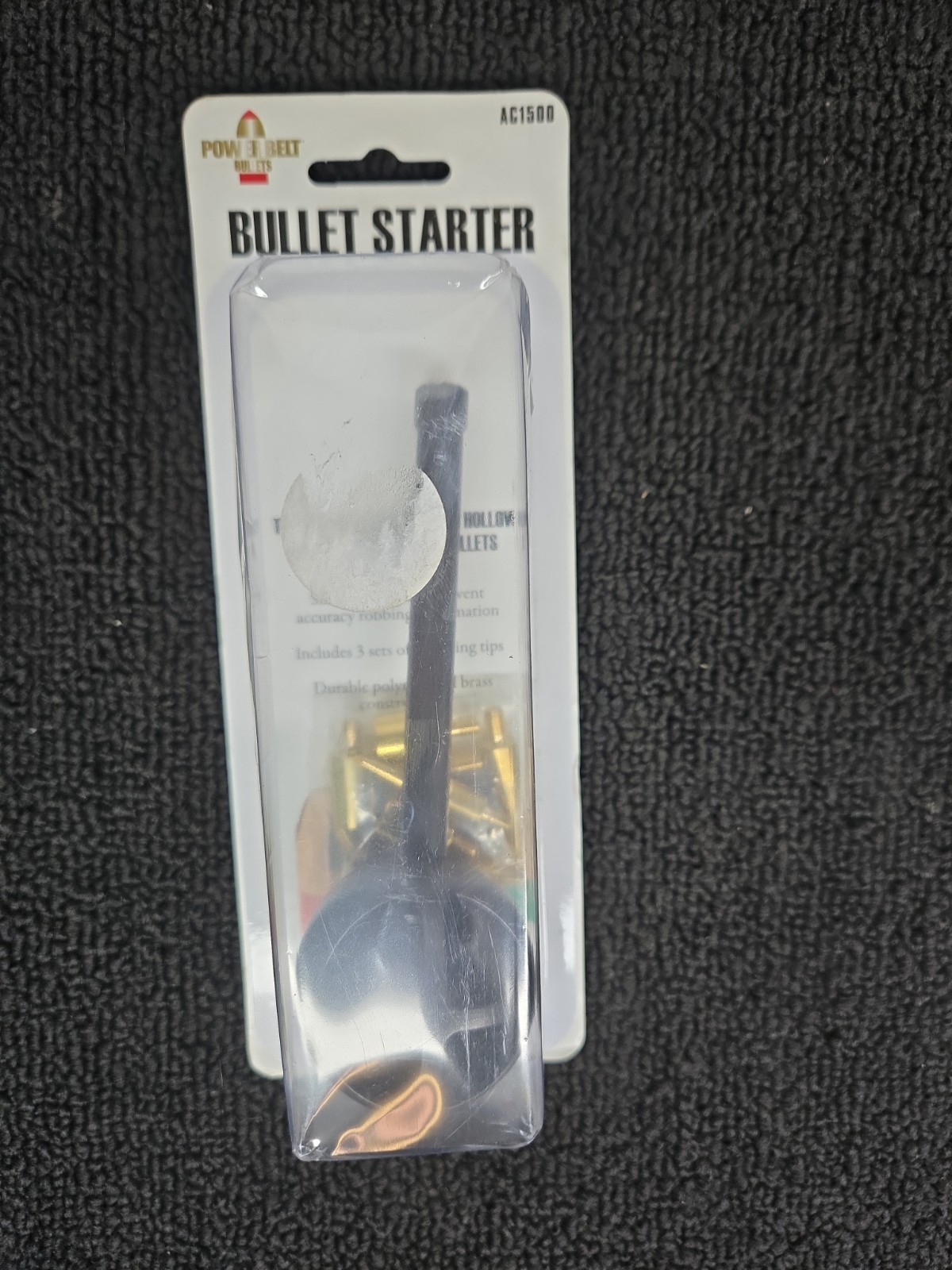 muzzleloader bullet starter