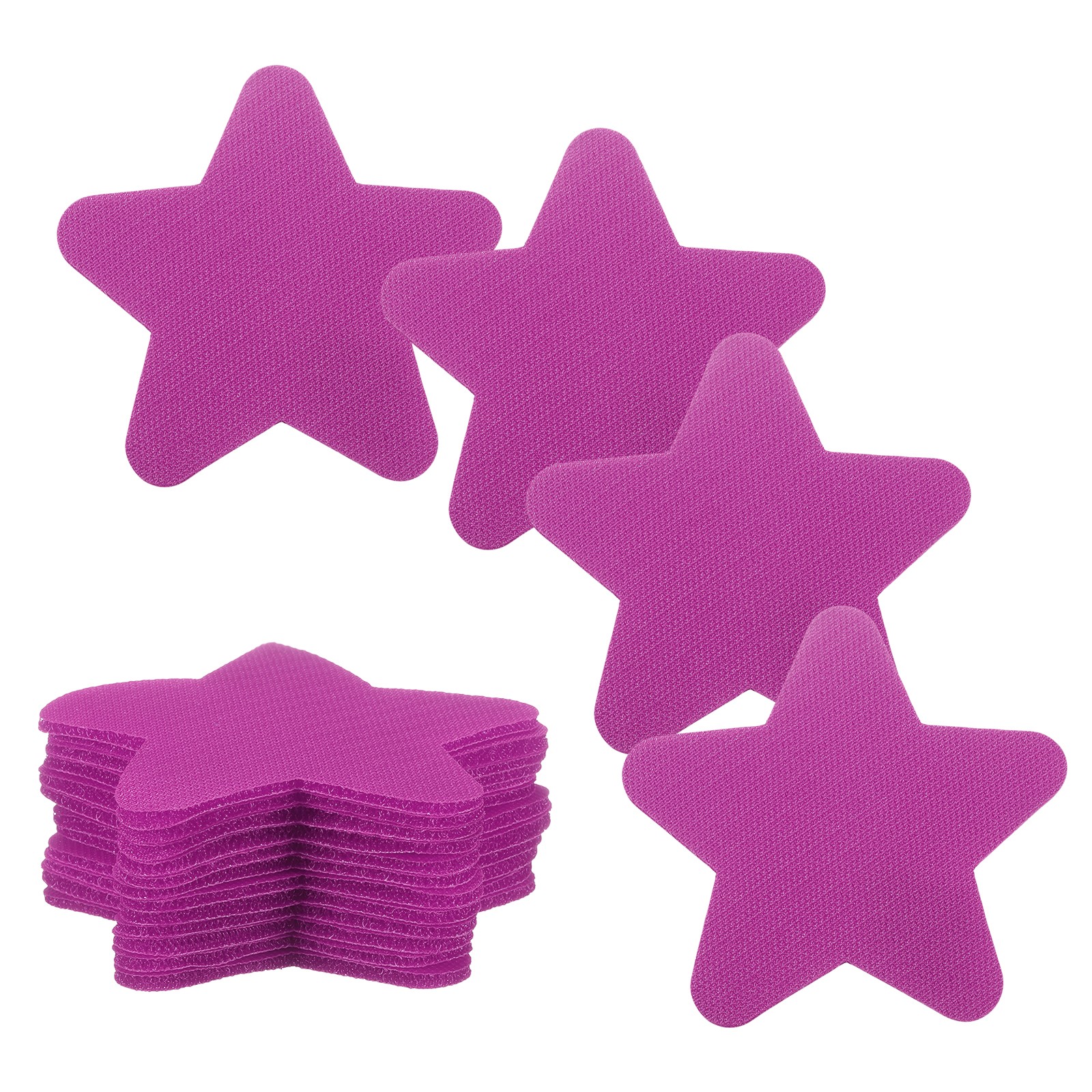 30 Pcs Carpet Spot Markers Floor Star Dots for Classroom, Pink
