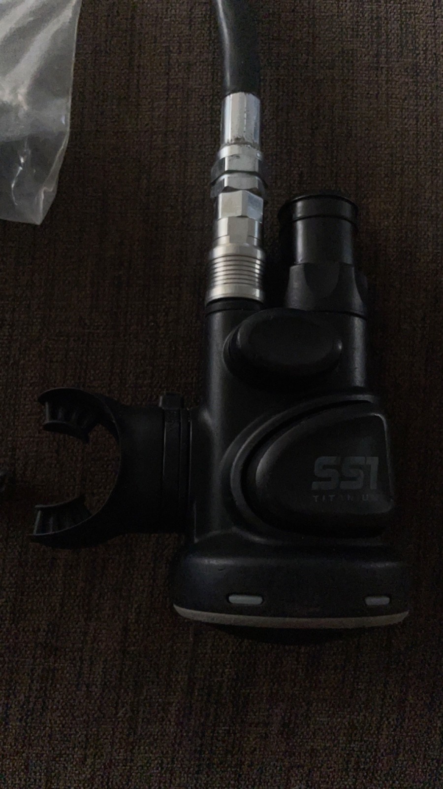 Atomic Aquatics SS1 Regulator - Titanium/Black