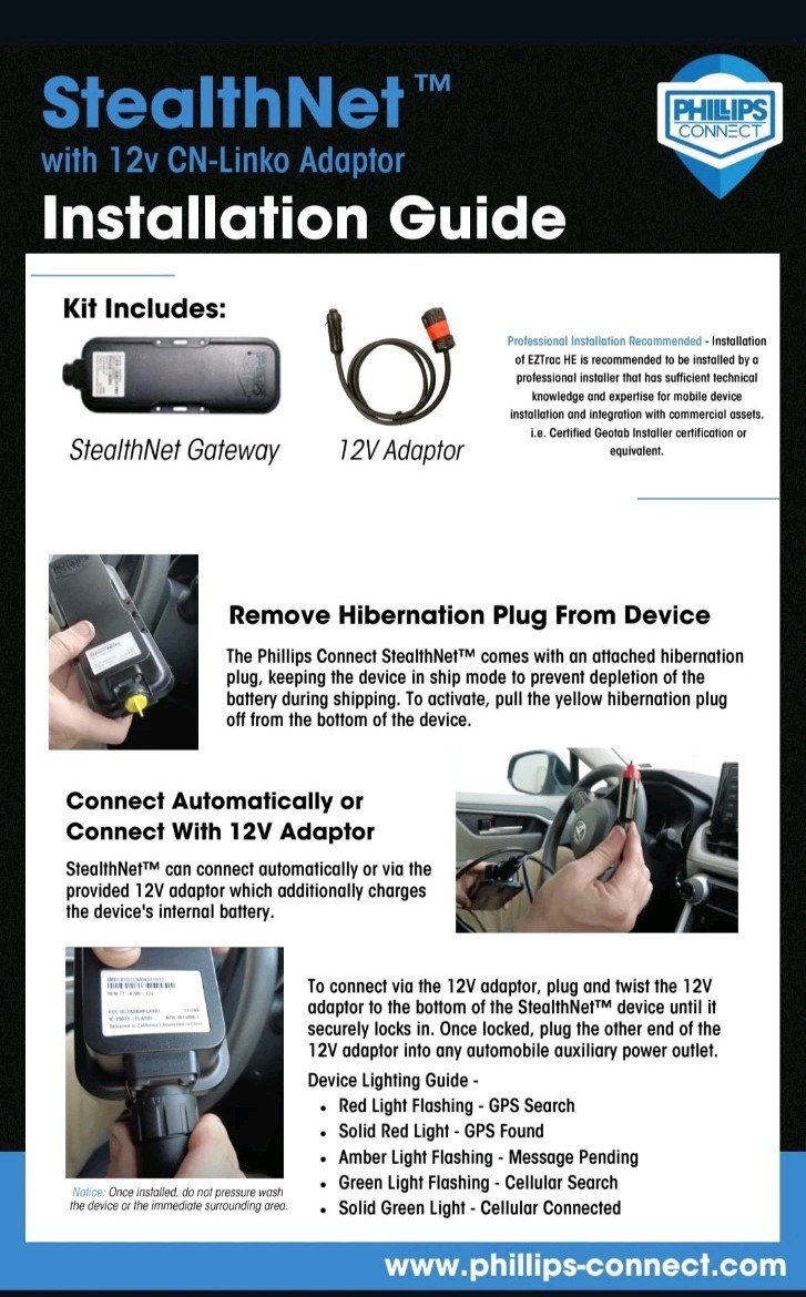 Phillips Connect - StealthNet Retro Wabash Kit - CargoVision