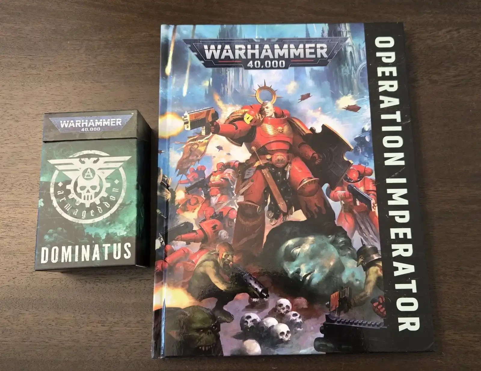 Warhammer 40k Armageddon - Operation Imperator + Dominatus Deck NEW