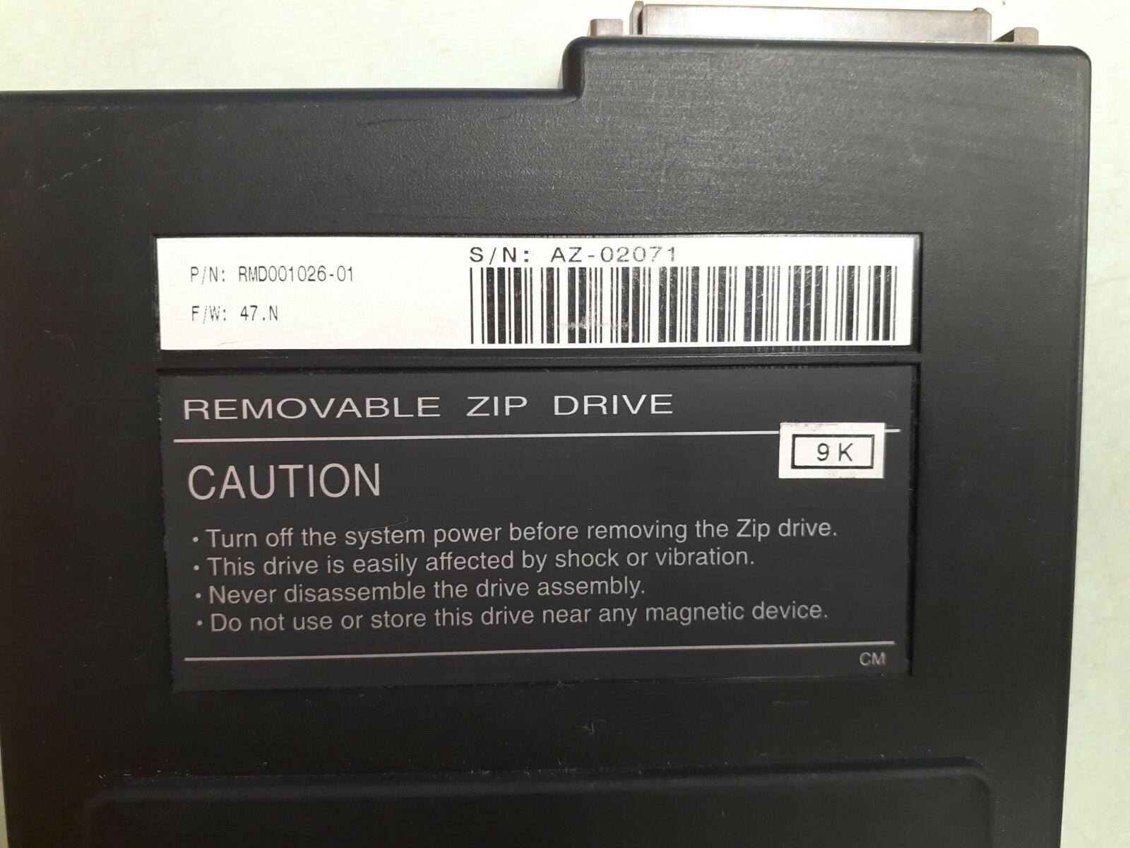 RMD001026-01 Removable Zip Drive AZ-02071