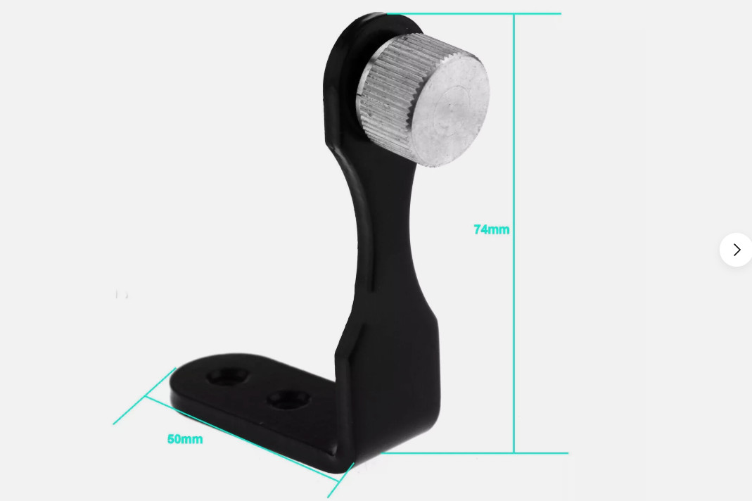 Universal Metal Tripod Adapter Mount Bracket Binoculars L-shape 1/4"-20 Threads