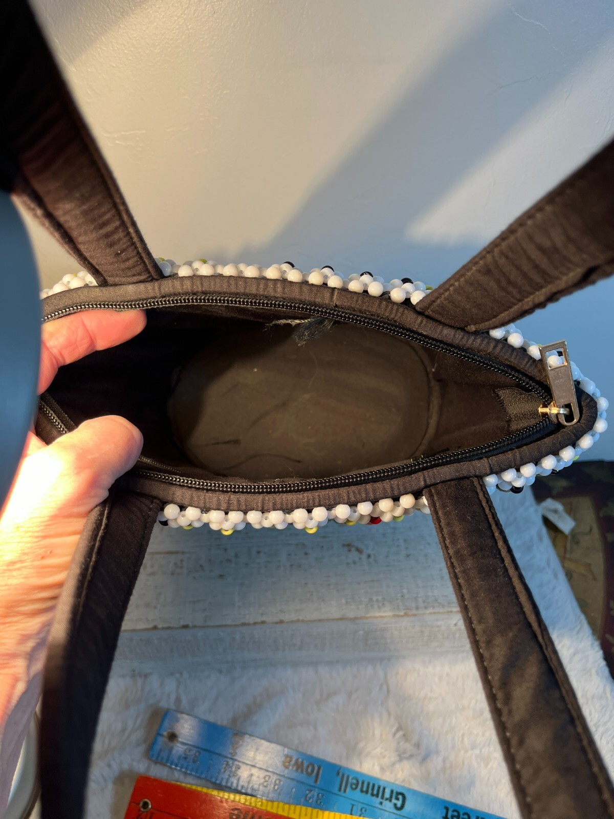 Kenyan Beaded Handbag / Unique Purse Fun