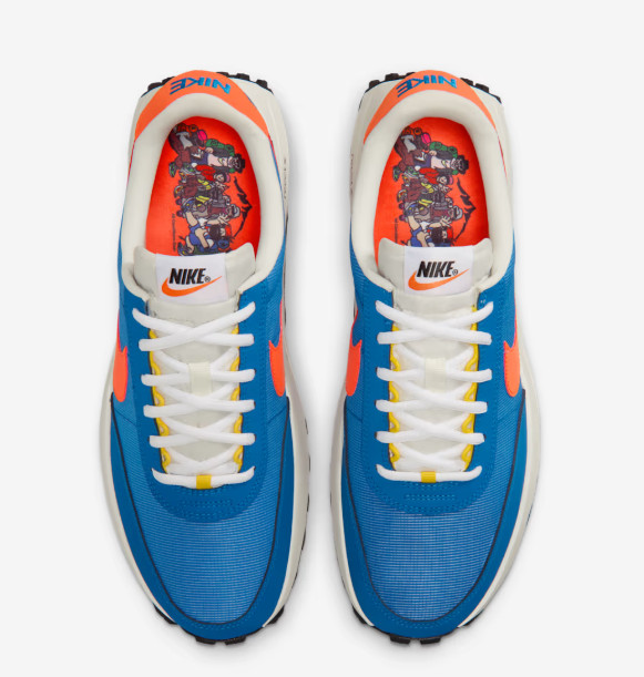 Nike ACG LDV Men Shoes Brilliant Blue Sail White Tough Orange IF2857-400