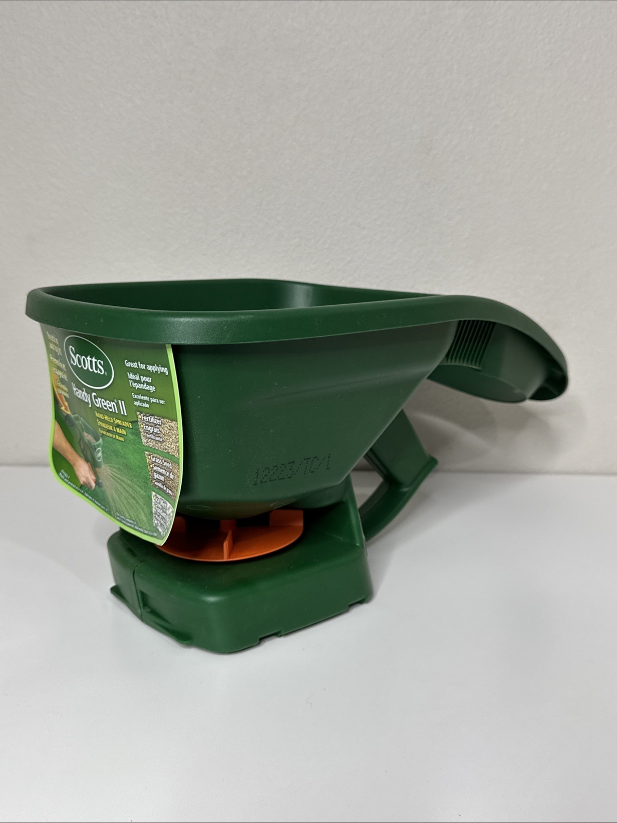 Scotts HandyGreen II Hand Held Lawn Seed~Fertilizer Spreader Clean & Tested