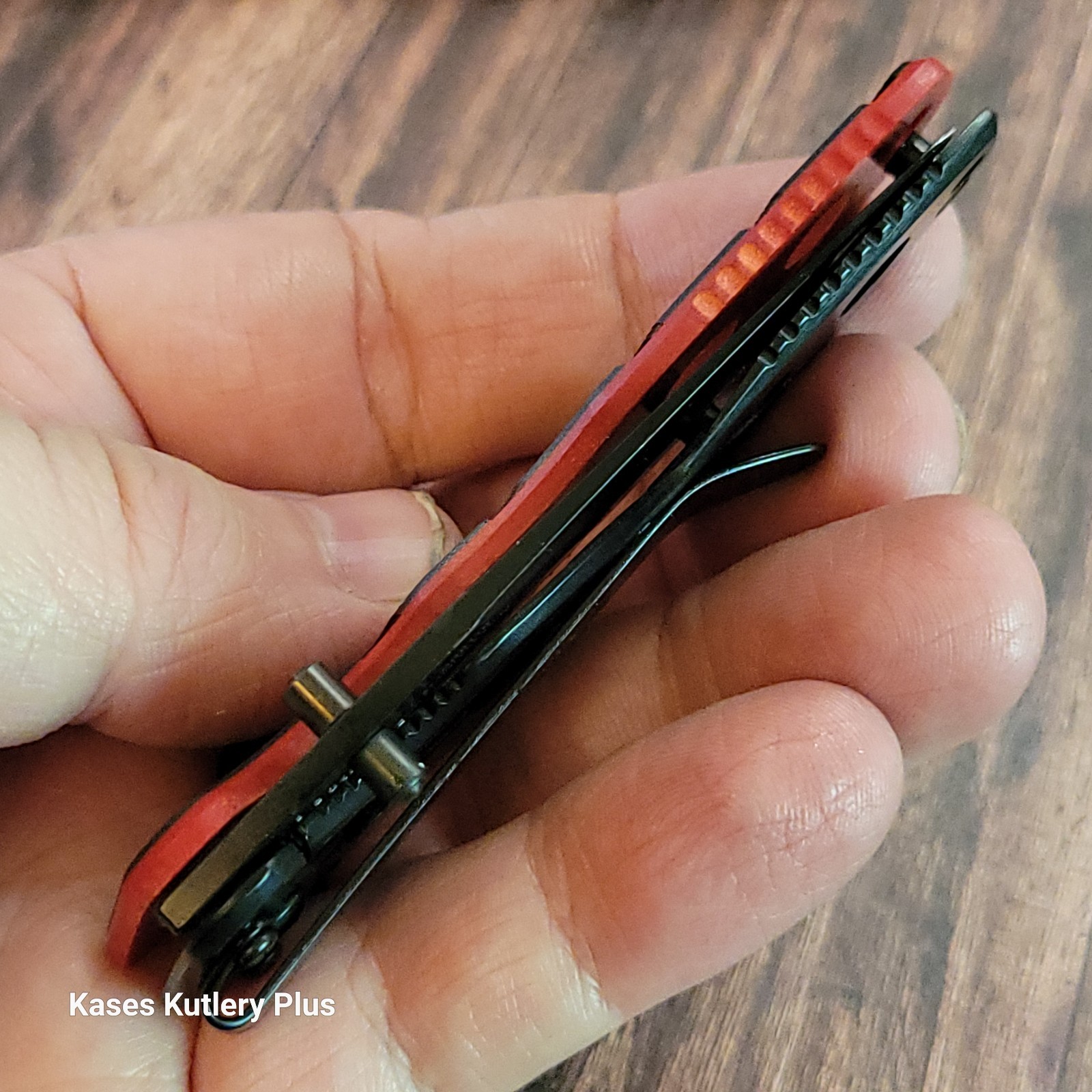 Bad Blood Frame Lock 3.63" Closed Black & Red G10 Handle BB0110 Pocket Knife