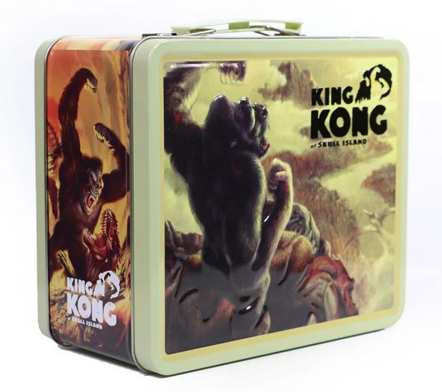 King Kong Tin Titans PX Previews Exclusive Lunch Box Beverage Container