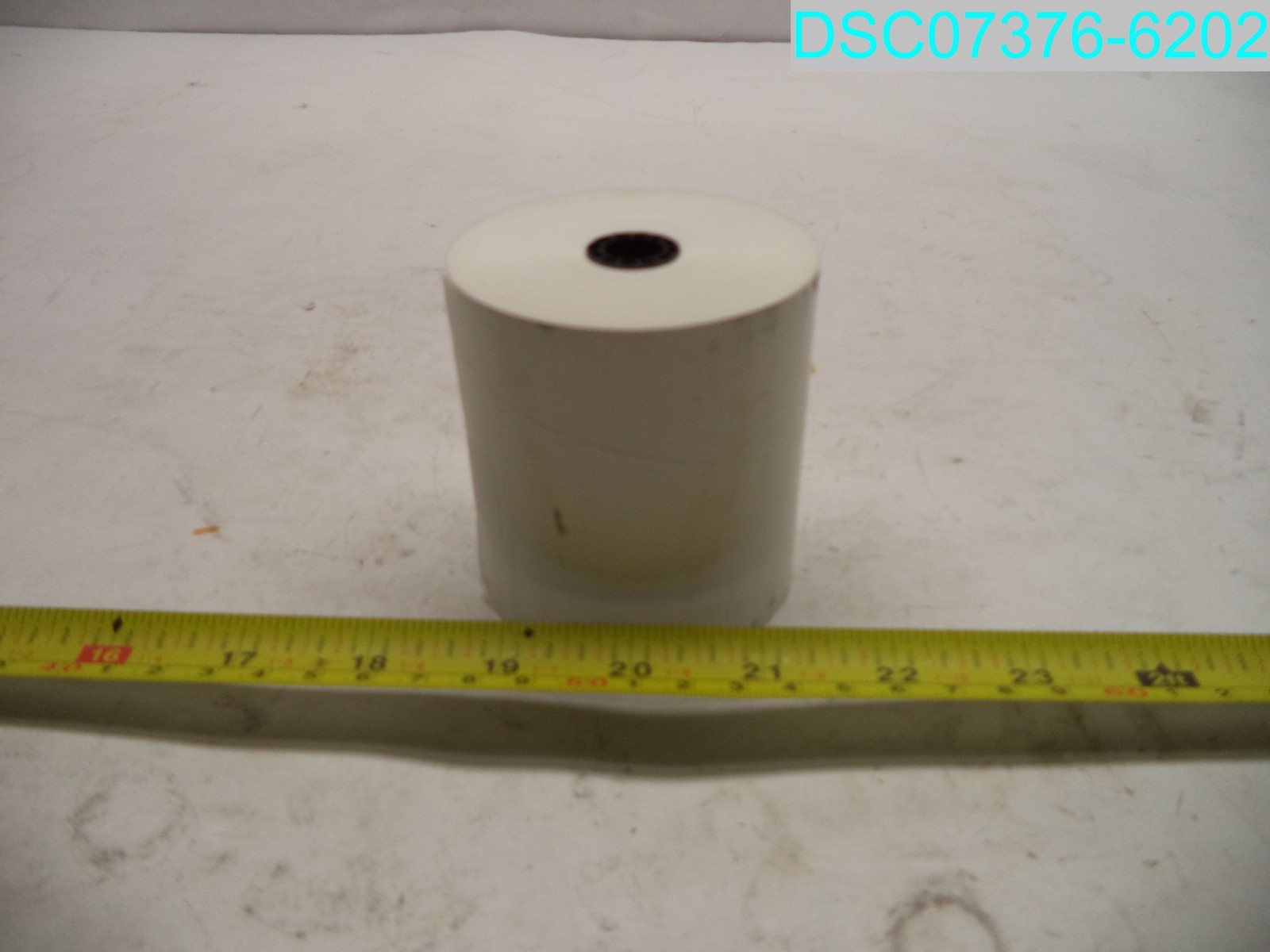 QTY=50: Thermal Receipt Rolls 3-1/8" W x 3" OD x 1/2" ID