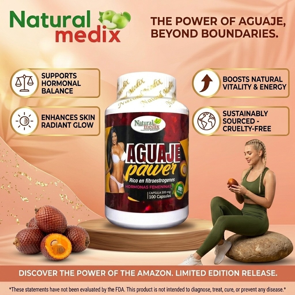 AGUAJE POWER for Women  Enhance Your Booty, Hips & Legs Naturally in weeks