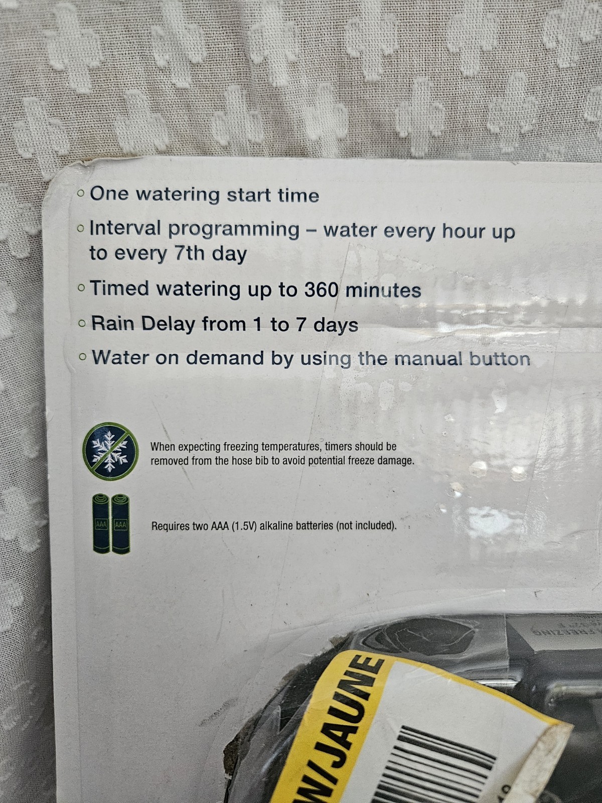 Orbit 1-Outlet Hose Timer/w/Rain Delay