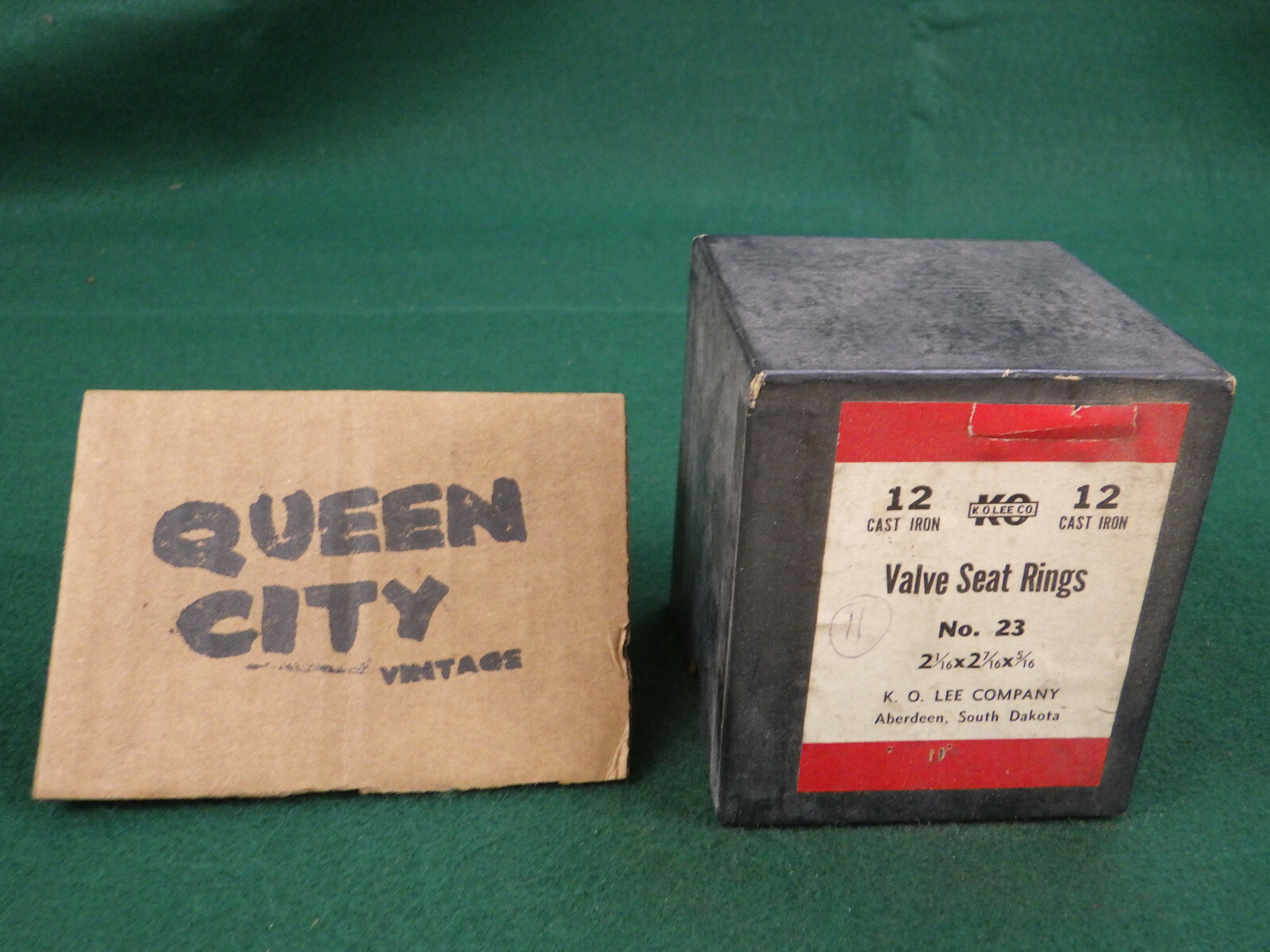 NOS/New KO Lee engine valve seat inserts #23 11 pieces 2-1/16 x 2-7/16 x 5/16