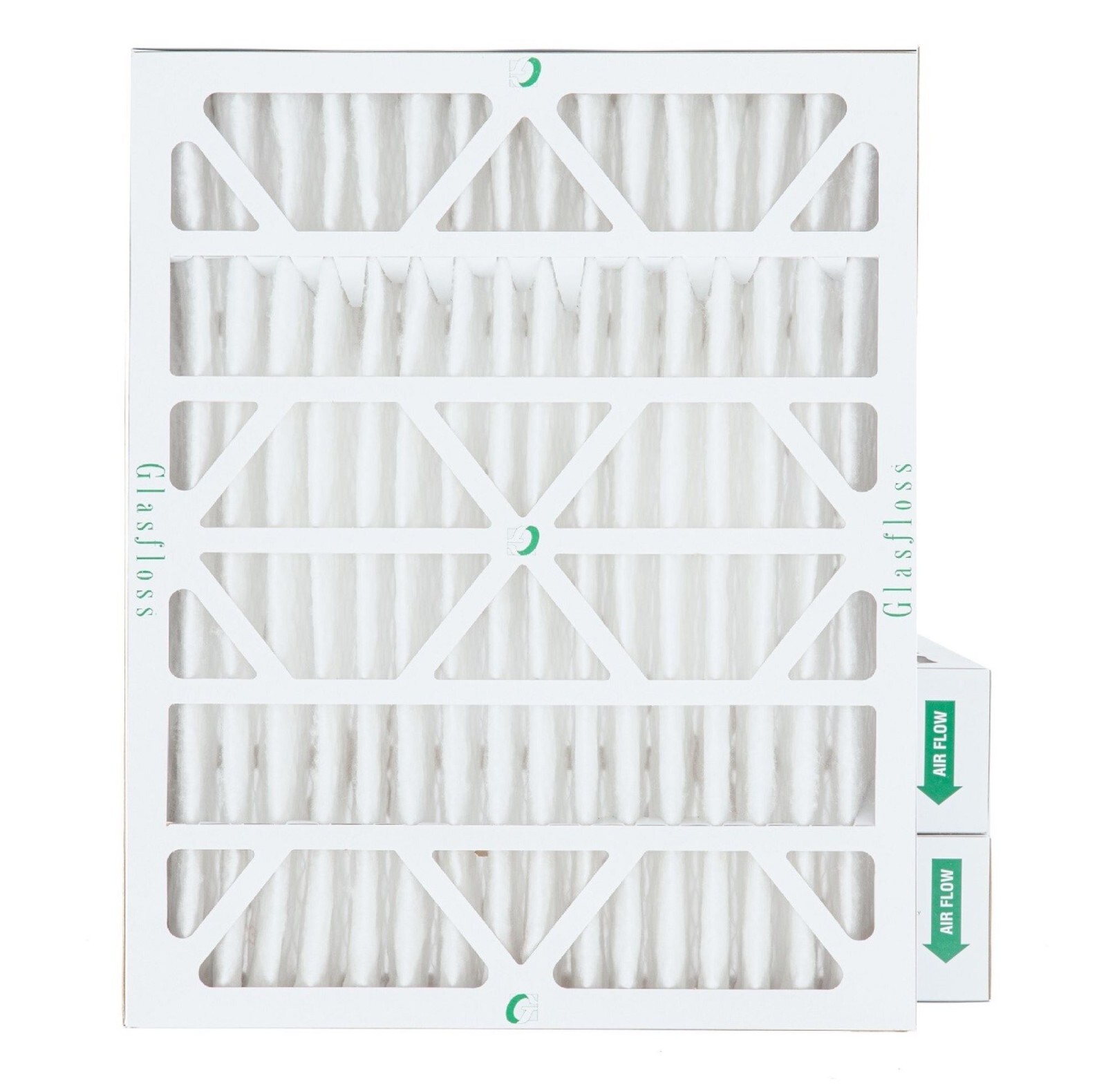 Glasfloss ZL 20x24x4 MERV 10 (FPR 7) Pleated Furnace Air Filters. 3 Pack