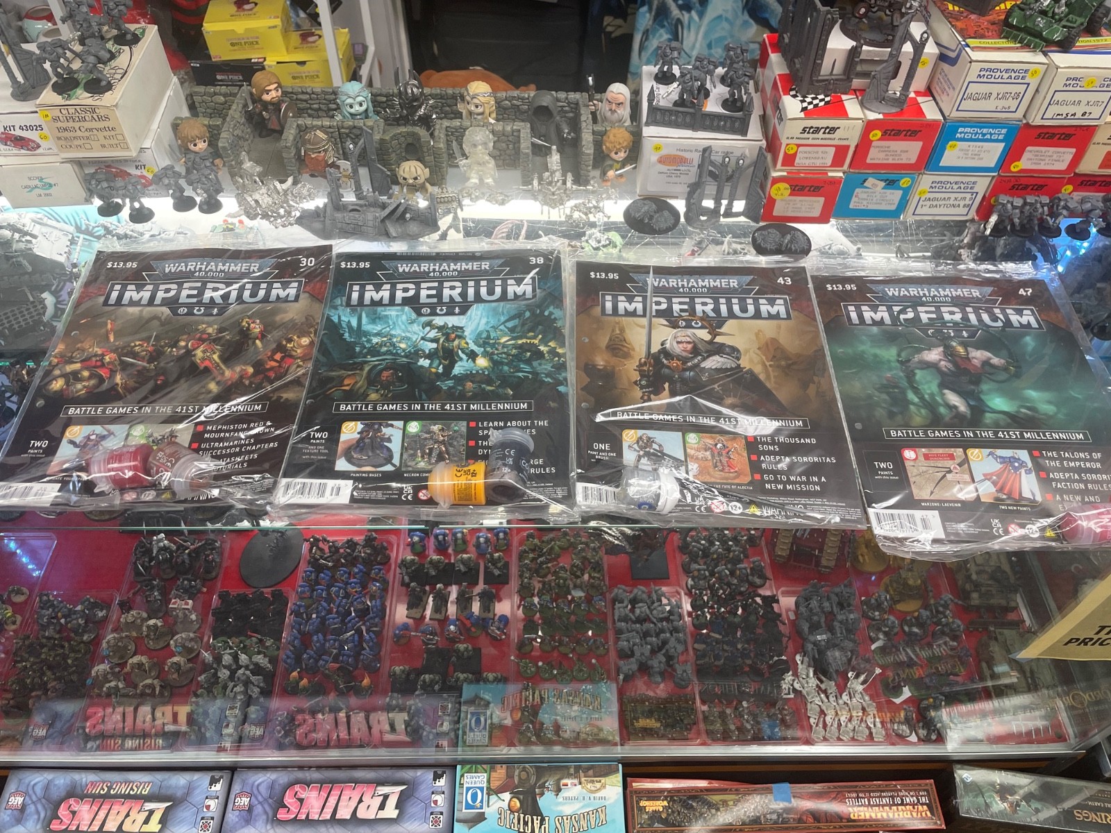 Lot of 4 Warhammer 40k Imperium Magazine Volume 30, 38, 43, 47 Paints Sealed New