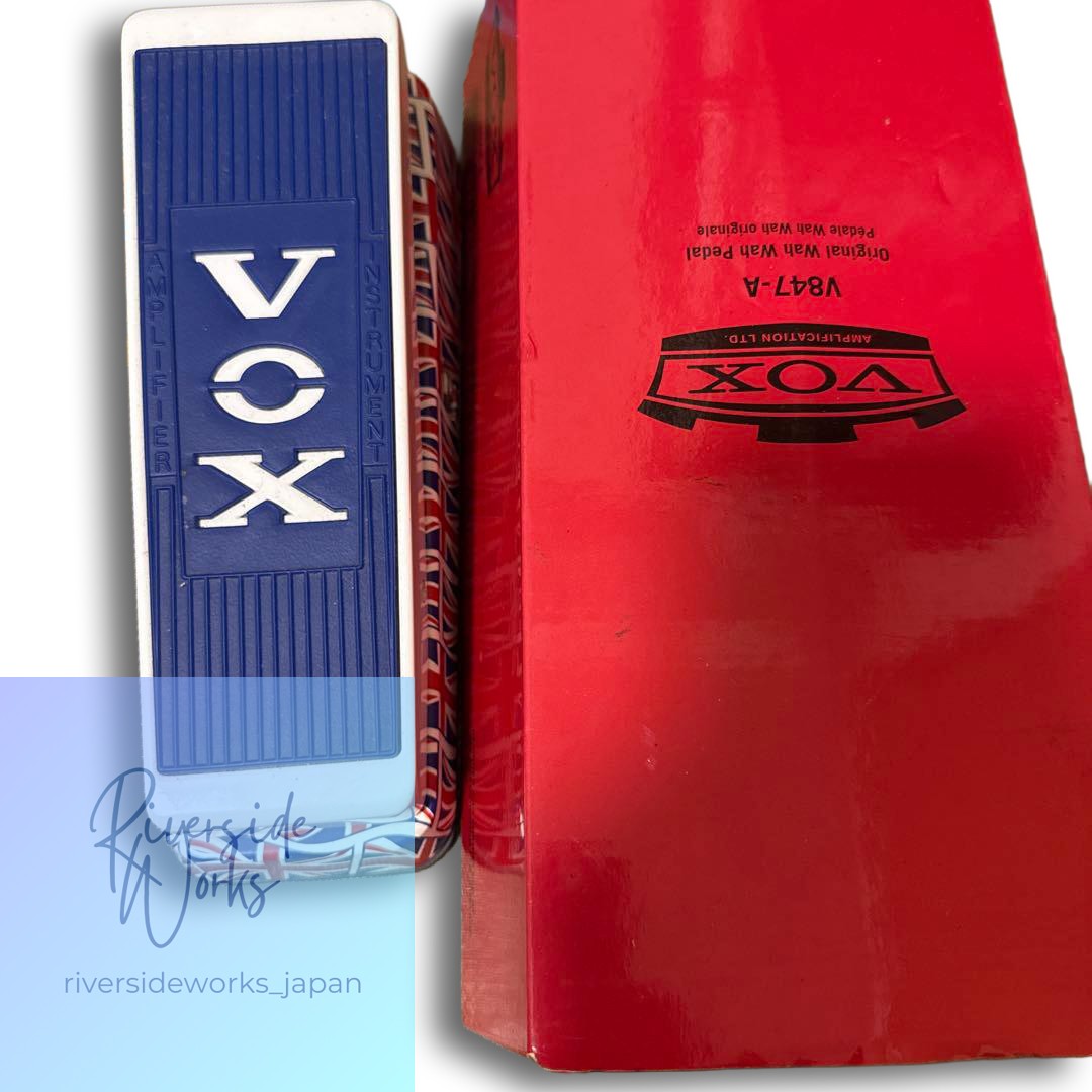 Rare VOX Wah Pedal Union Jack Version