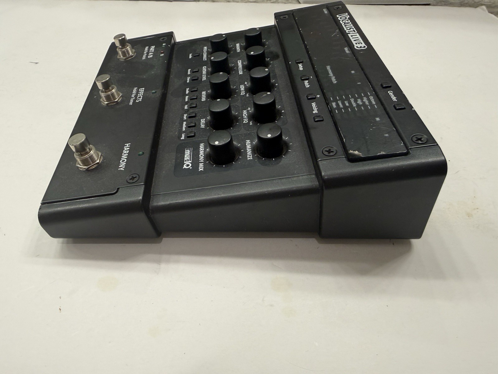 Digitech Vocalist Live 3 Vocal Multi Effects Processor Pedal + Power Supply