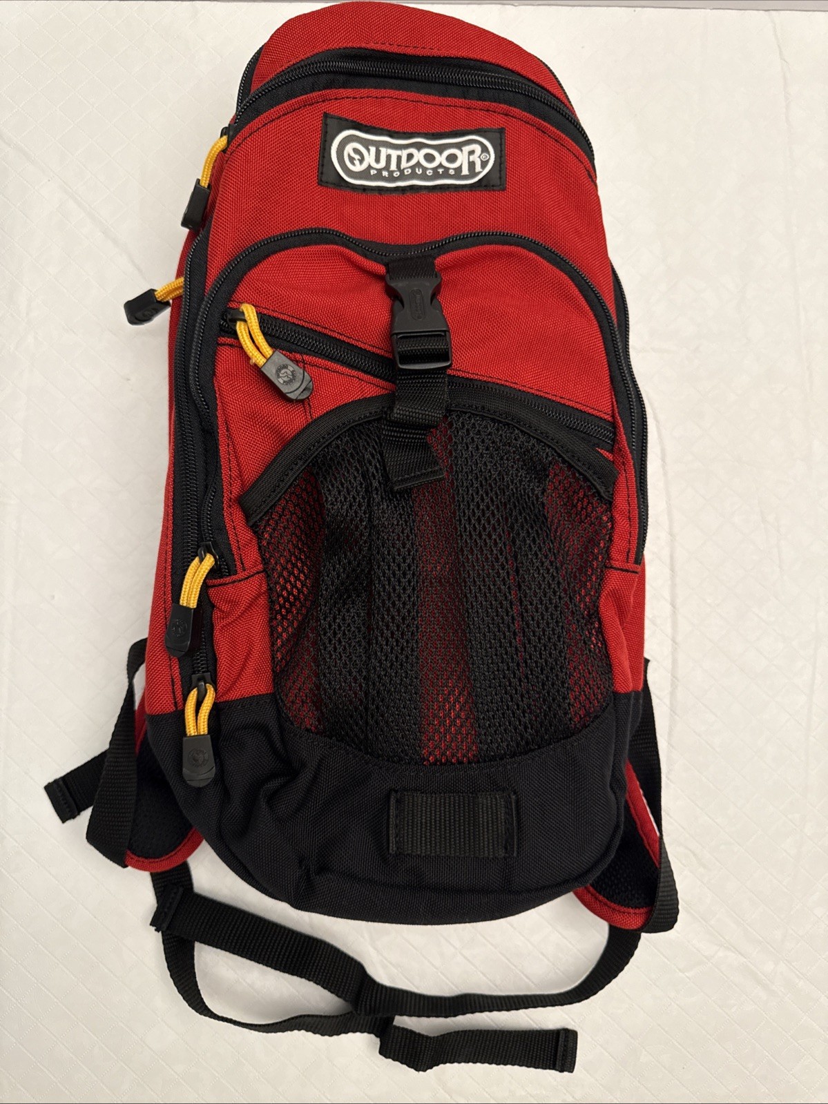 Outdoor Products Hydration Backpack Red & Black Bladder Not Included.