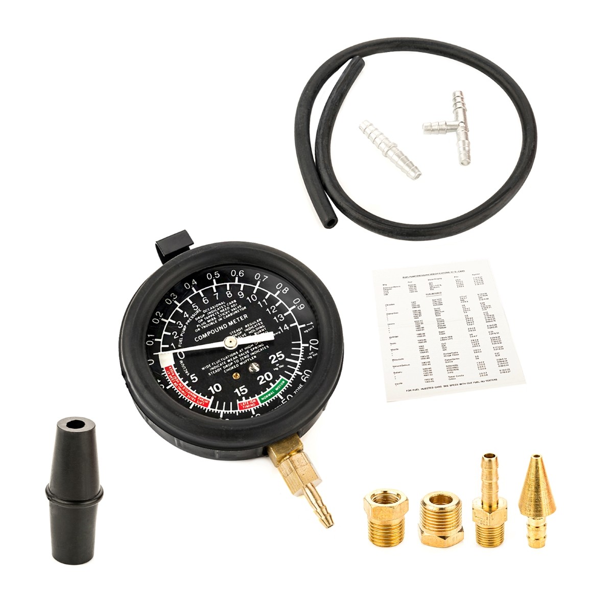 Vacuum Fuel Pump Pressure Tester Petrol Pump Tester for LAND ROVER